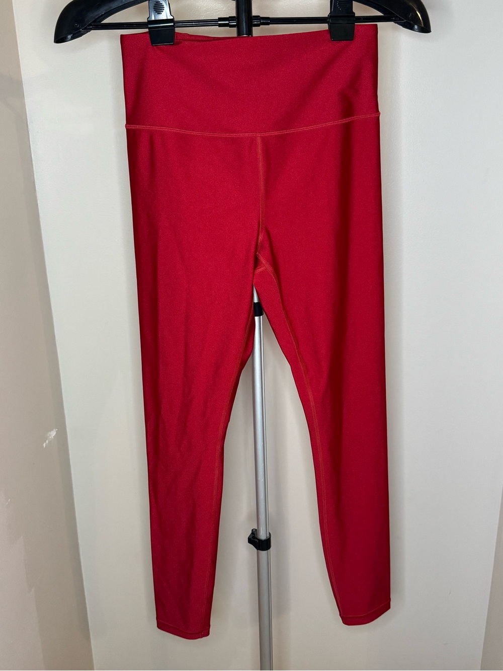 Athleta Red Ultra High Rise Tight Leggings Size Small Petite 27" Inseam Yoga Gym